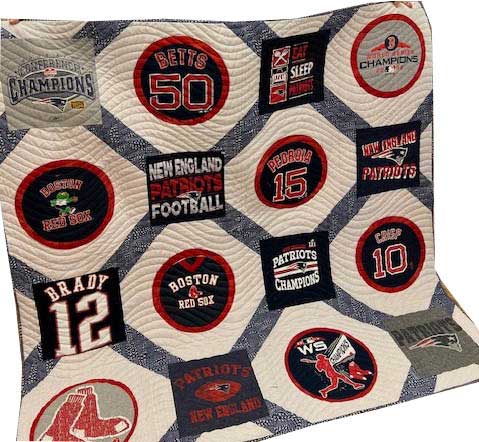 Workshop - Touchdown T-Shirt Quilt Technique